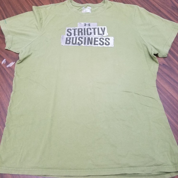 under armour army green shirt